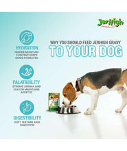 Jerhigh Wet Dog Food, Human Grade High Protein Chicken, Gravy Chicken Chunk in Vegetable (Pack of 48),All Life Stages