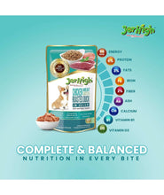 Jerhigh Chicken with Roasted Duck in Jelly Dog Food 130g (Pack of 36), Made with Real Meat, 100% Complete & Balanced Meal for Adult Dogs - Sold by DogsNCats