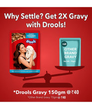 Drools Puppy Wet Dog Food ,Real Chicken and Chicken Liver Chunks in Gravy (150g X 15)Pack of 15