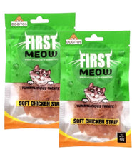 First Meow Soft Chicken Strip Cat Treat