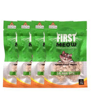 First Meow Salmon Dice Cat Treat