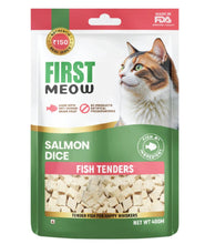 First Meow Salmon Dice Cat Treat