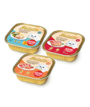 Bellotta Tuna in Jelly Topping Chicken, 185 g (Pack of 3)