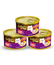 Bellotta Tuna in Jelly Topping Chicken, 185 g (Pack of 3)