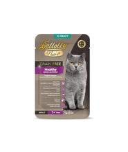 Bellotta Nutri + Grain Free Healthy Immune & Mutivitamin Wet Food for Cats, Tuna and Chicken Topping Katsuobushi & Goji Berry in Gravy, 65g (Pack of 24) Sold by DogsNCats