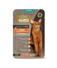 Bellotta Nutri + Grain Free Healthy Immune & Mutivitamin Wet Food for Cats, Tuna and Chicken Topping Katsuobushi & Goji Berry in Gravy, 65g (Pack of 24) Sold by DogsNCats
