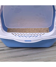 KIKI N POOCH Cat Litter Box Cat Litter Tray with Dome and Scoop with Foul Smell Absorber 18 x14 x14 Inch (45x35x35Cm)