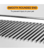 Kiki n pooch Stainless steel Grooming Comb for Dog/Cats and pets (1pc)