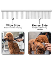 Kiki n pooch Stainless steel Grooming Comb for Dog/Cats and pets (1pc)