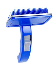 KIKI N POOCH Slicker Brush for Dogs Cats Puppy and Rabbit- Self Cleaning Slicker brush for dog & Puppies, Pet Grooming Comb with Press Key, Dog Hair Remover brushes- SMALL