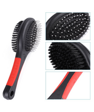 KIKI N POOCH Double Sided Pet Grooming and Massaging Brush, Double Sided Pin & Bristle Brush for Dogs & Cats, Soft Protection, Fur Detangling Salon Grooming Massage Clean for Pets (Large)