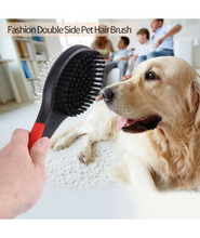 KIKI N POOCH Double Sided Pet Grooming and Massaging Brush, Double Sided Pin & Bristle Brush for Dogs & Cats, Soft Protection, Fur Detangling Salon Grooming Massage Clean for Pets (Large)