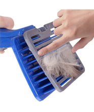 KIKI N POOCH Slicker Brush for Dogs Cats Puppy and Rabbit- Self Cleaning Slicker brush for dog & Puppies, Pet Grooming Comb with Press Key, Dog Hair Remover brushes- SMALL