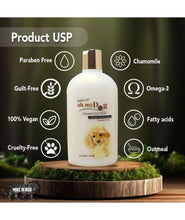 Oh My Dog Paraben Free Ultimate Pet Shampoo Shiny and Soft Fur for Puppies and Dogs (Brightening - 500ml)