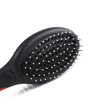 KIKI N POOCH Double Sided Pet Grooming and Massaging Brush, Double Sided Pin & Bristle Brush for Dogs & Cats, Soft Protection, Fur Detangling Salon Grooming Massage Clean for Pets (Large)