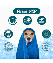 Oh My Dog Forest Safari Pet Dry Bath Shampoo Helps In Making Hair Soft & Smooth, Kills Ticks & Lice For Dogs, Puppies, Cats And Kittens-200 ML