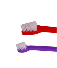 The Cleaning Dental Toothbrush Set of 2 Double Headed, for Dogs Cats Puppy