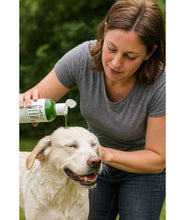 Bio Clean Neem Dog Shampoo with Soft Silicone Shampoo Dispenser Brush- Cruelty Free, Maintain PH Balance, Moisturising and Gentle on Skin- 200 ML