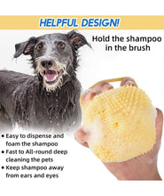 Bio Clean Max Shine Dog Shampoo with Soft Silicone Shampoo Dispenser Brush- Cruelty Free, Maintain PH Balance, Moisturising and Gentle on Skin- 500 ML