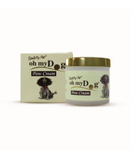 Oh My Dog Paw Cream for Dogs and Cats Made with 100% Natural Food-Grade Oils | Natural Cream, Wax, Balm for Healing Dry, Cracked, Chapped Paws & Elbows | Heals & Repairs Gently (100 gm)