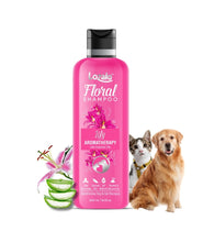 Lozalo Floral Aromatherapy Pet Conditioning Shampoo - 250 ml, Lily Fragrance | Coat Cleansing, Odour Control Shampoo for Dogs & Cats | with Aloe Vera Extract and Saffron Oil