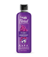 Lozalo Floral Aromatherapy Pet Conditioning Shampoo - 250ml, Orchid Fragrance, Coat Cleansing, Odour Control Shampoo for Dogs & Cats, with Aloe Vera Extract and Chamomile Oil