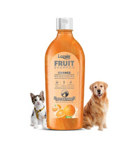 Lozalo Brightening Fruit Pet Shampoo 200 ml, Orange, Controls Bad Odour & Keep Pets Calm, pH Balanced, Paraben Free Conditioning Shampoo for Dogs & Cats of All Breeds, with Shikakai Extract