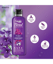 Lozalo Floral Aromatherapy Pet Conditioning Shampoo - 250ml, Orchid Fragrance, Coat Cleansing, Odour Control Shampoo for Dogs & Cats, with Aloe Vera Extract and Chamomile Oil