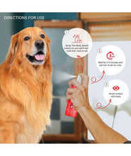Lozalo Floral Dog Perfume Spray - 200 ml, Rose | Long Lasting Deodorant Spray for Dogs & Cats of All Breeds | With Aloe Vera Extract & Wheat Germ Oil