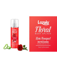 Lozalo Floral Dog Perfume Spray - 200 ml, Rose | Long Lasting Deodorant Spray for Dogs & Cats of All Breeds | With Aloe Vera Extract & Wheat Germ Oil