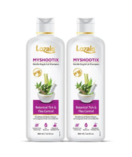 Lozalo Botanical My Shootix Anti Tick Pet Shampoo 250 ml, Tick and Flea Control Shampoo for Dogs & Cats of All Breeds, with Neem, Citronella & Tulsi Extract, Paraben Free