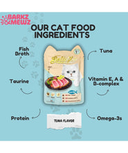 Bellotta Tuna and Chicken Wet Cat Food, 85g Pouch, Pack of 10, Assorted Flavours with Taurine and Vitamins, 100% Authentic