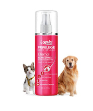 Lozalo Privilege Dog Perfume Spray- 200 ml, Eternal, Moisturising Deodorant Spray for Dogs & Cats of All Breeds, Odour Eliminator, Grooming Essential with Aloe Vera Extract & Wheat Germ Oil
