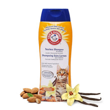 Arm & Hammer Tearless Kitten Natural Cat Shampoo for Odor Control with Baking Soda, 20 Fl Oz Gentle Cleansing Kitten Shampoo in Sweet Almond Scent