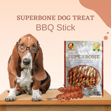 Superbone All Natural Chicken Sticks Dog Treat, 9 in 1 (BBQ) | Highly-Digestible Training Chew Treat | Healthy and Tasty Snack Suitable for All Breeds of Dogs