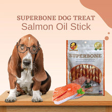 Superbone All Natural Chicken Sticks Dog Treat, 9 in 1 (Salmon Oil) | Highly-Digestible Training Chew Treat | Healthy and Tasty Snack Suitable for All Breeds of Dogs
