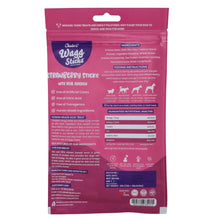 Chester's Wagg Sticks Chicken Sticks with Real Chicken | No Artificial Enhancers | Antioxident Rich | Soft Chew Sticks | Human Grade Indredients | (91Gm Pack of 1, Strawberry Stick)