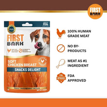 First Bark Assorted Dog Treats - Soft Chicken Breast - 70 GMS| All Natural & Human Grade (70 GMS, Soft Chicken Breast)