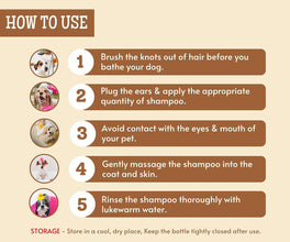 Oh My Dog Detangling Shampoo for Dogs and Puppies | Paraben & Cruelty-Free Ultimate Pet Shampoo | Shiny, Soft and Tangle-Free Fur | Suitable for All Breeds and Sizes