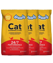 Drools Cat clumping litter - lavender fragrance - 5 kg