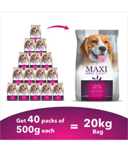 Maxi adult dry dog food