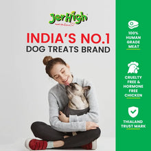 Jerhigh Dog Treats, Human Grade High Protein Chicken, Fully Digestible Healthy Snack & Training Treat, Free from by-Products & Gluten, Variety Stick 200gm