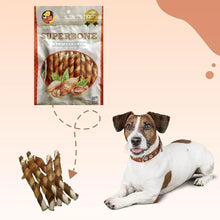 Superbone All Natural Chicken Sticks Dog Treat, 9 in 1 (Almond Oil) | Highly-Digestible Training Chew Treat | Healthy and Tasty Snack Suitable for All Breeds of Dogs