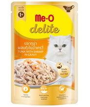 Me O Delite Tuna & Shrimp in Gravy