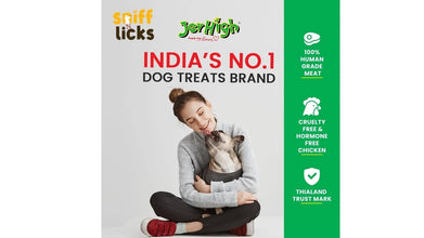 Jerhigh Dog Treat for Energy & Relaxing - Morning Time Stick & Bed Time Stick Added Super Food & Natural Honey (Pack of 2)