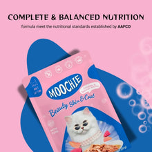 Moochie Tasty Wet Cat Food, (85g X 12 Pouches) Grain Free Cats Gravy Meal, Beauty Skin & Coat with Tuna, No Artificial Flavours Kitten Food, Non-Vegetarian Cat Foods Pouch for Kittens