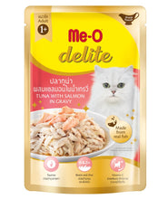 Me O Delite Tuna Salmon in Gravy