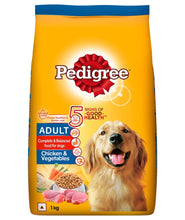 Pedigree Adult Dry Dog Food, Chicken & Vegetable, 1 kg Pack
