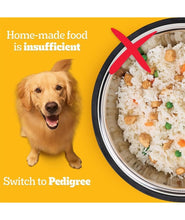 Pedigree Adult Dry Dog Food, Chicken & Vegetables, 3 kg, Contains 37 Essential Nutrients, 100% Complete & Balanced Food for Adult Dogs