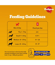 Pedigree Adult Wet Dog Food, Chicken Liver & Vegetables Chunks in Gravy, 70 g (Pack of 30), Made with Real Meat, 100% Complete & Balanced Meal for Adult Dogs